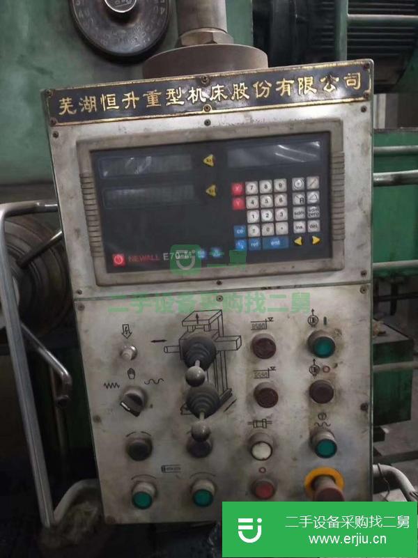 廣東出售二手蕪湖恒升TX6213A數(shù)顯落地銑鏜床