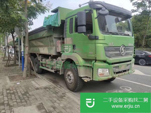山東出售二手國(guó)五18年德龍后八輪5.8米工程自卸車