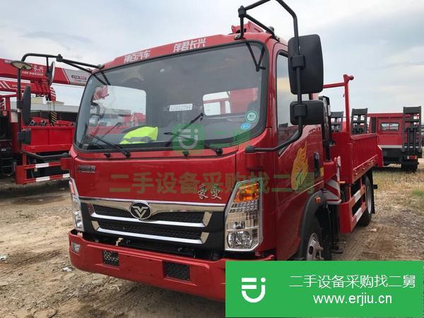 河北出售二手重汽豪曼5噸4節(jié)臂吊車
