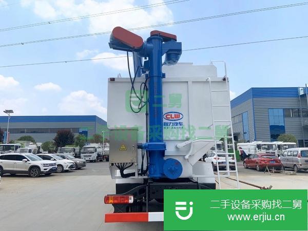 黑龍江出售福田前四后八散裝飼料運輸車