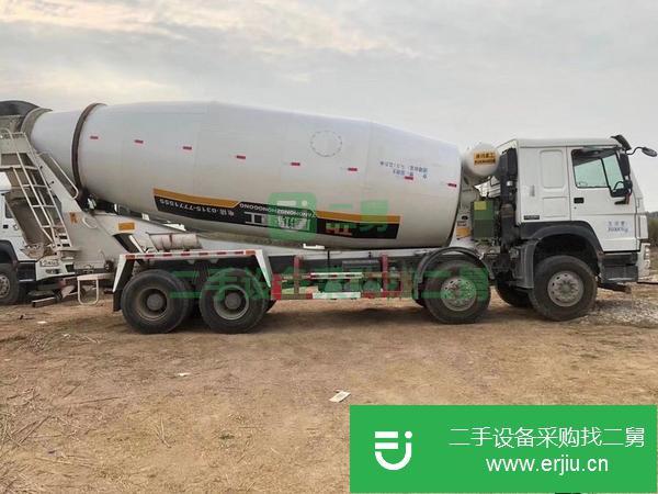 湖北出售二手豪沃混凝土攪拌車