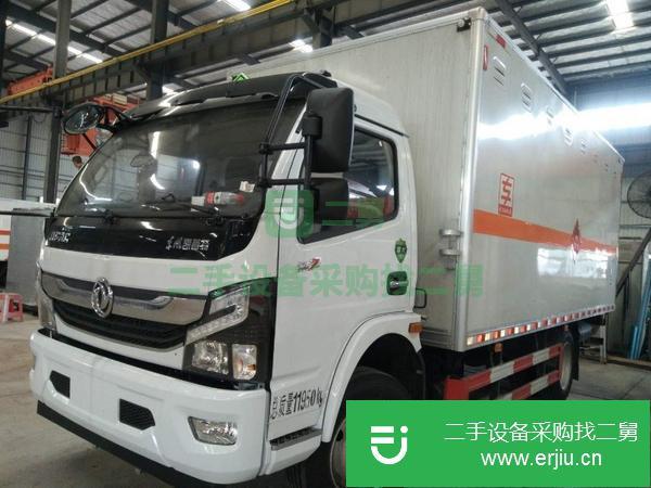 安徽出售二手國六東風凱普特危險品廂式運輸車