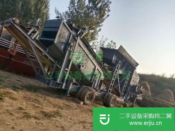 河北出售二手移動破碎機