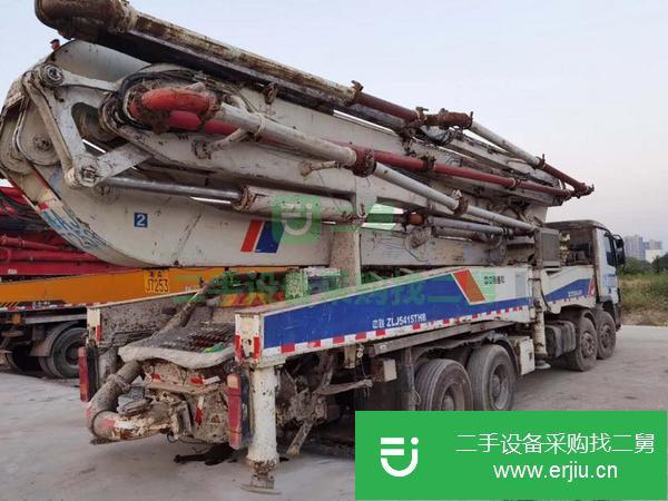湖南出售二手奔馳52米6節臂泵車手續齊全包過戶
