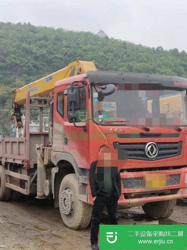 山東出售二手國五精品徐工14噸后八輪吊車