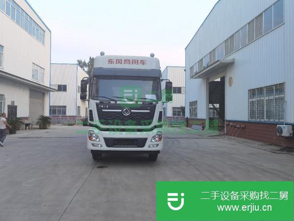海南出售二手東風天龍VL散裝飼料運輸車