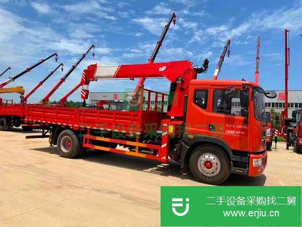 山西出售二手東風(fēng)多利卡D9隨車吊