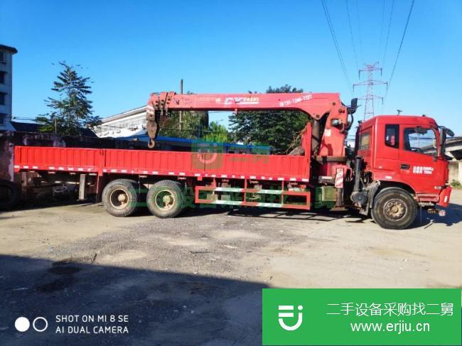 浙江出售二手東風12噸隨車吊