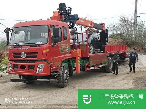 山西出售二手東風(fēng)16噸隨車吊可分期
