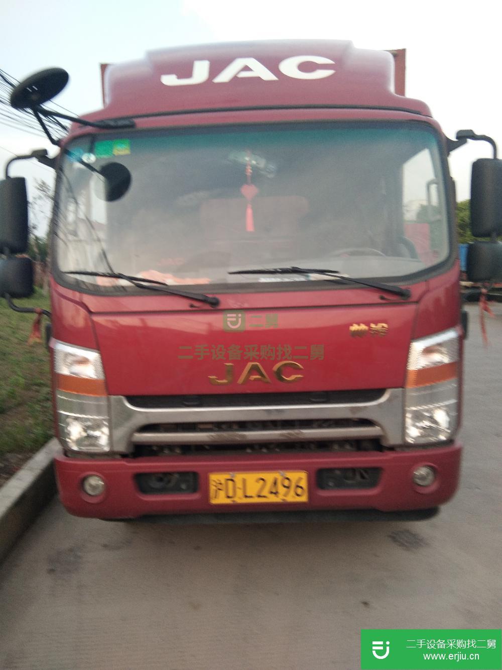 上海出售二手江淮箱式貨車