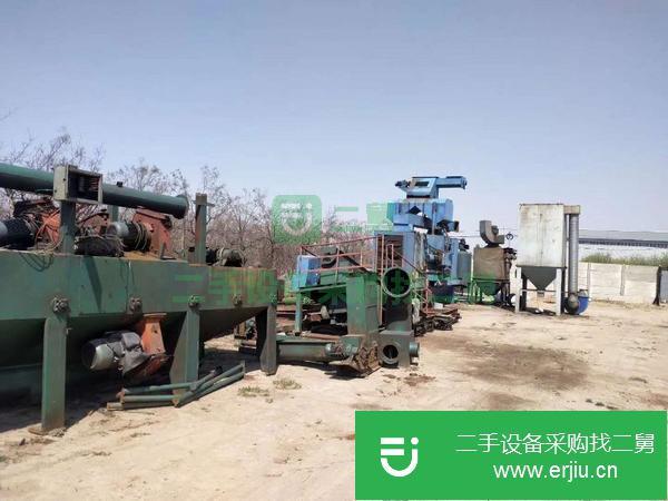 山東出售二手通過式拋丸機