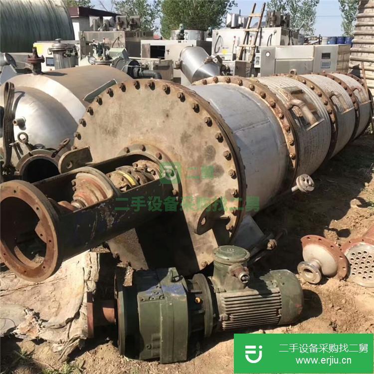 山東出售二手80平方列管式冷凝器