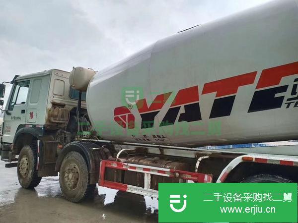 山東出售二手18年豪沃大20方混凝土攪拌車