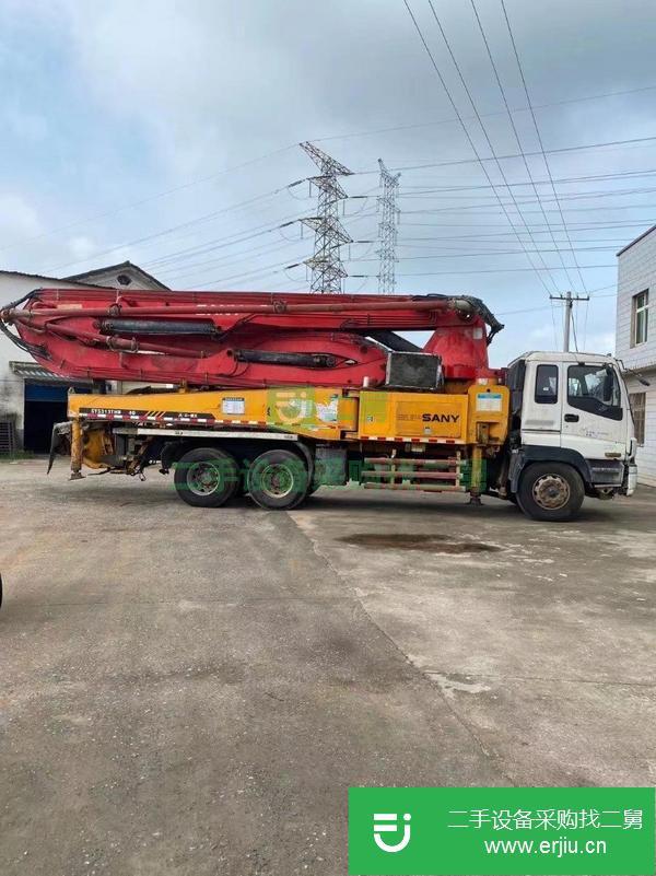 浙江出售二手三一40米泵車,車況不錯