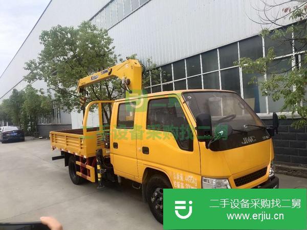 山西出售二手藍牌江鈴雙排吊車，115馬力