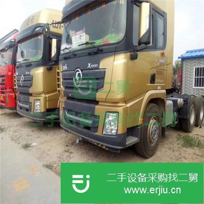 山東出售二手德龍雙驅牽引車