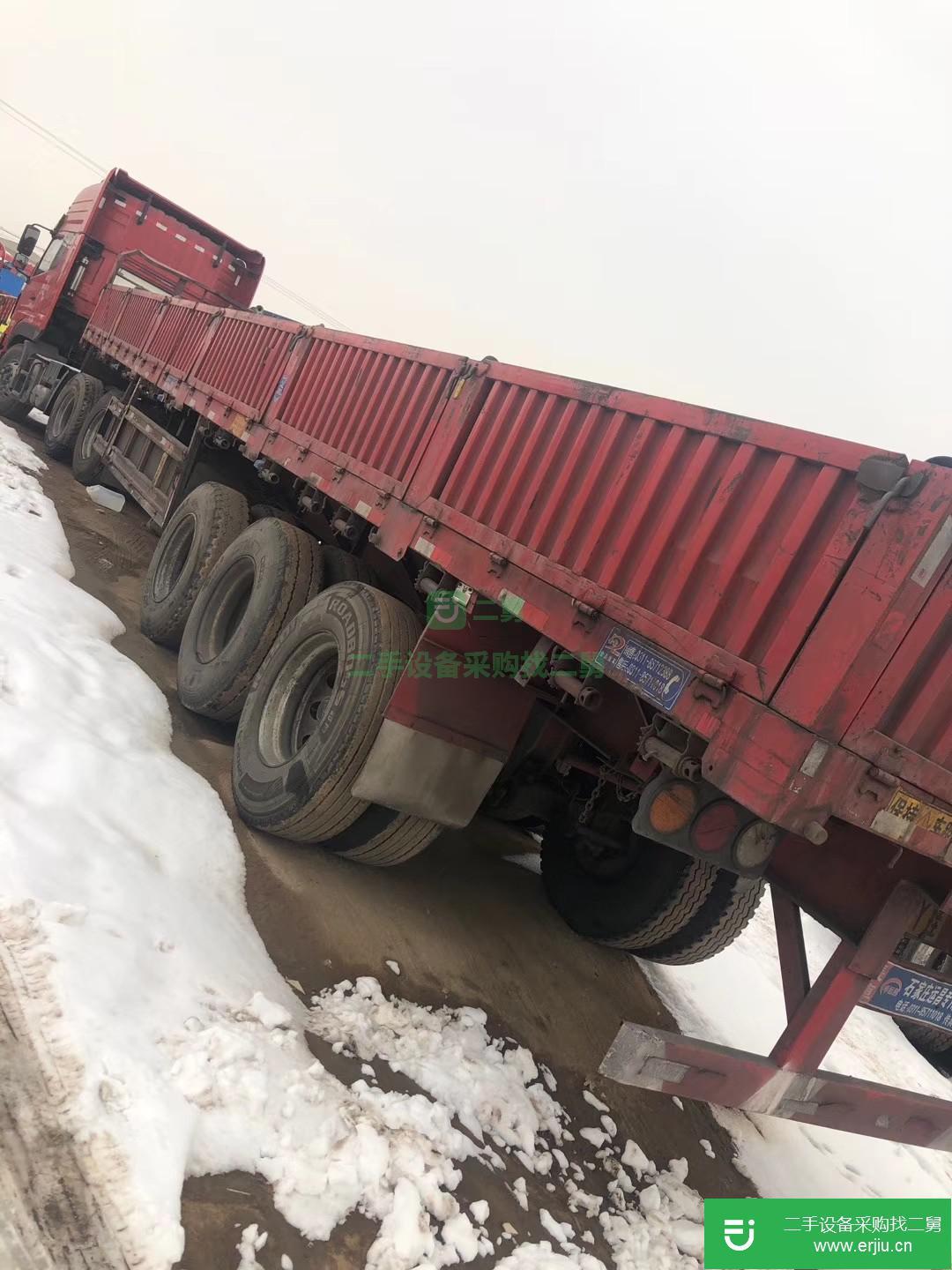河北出售二手東風天龍半掛車