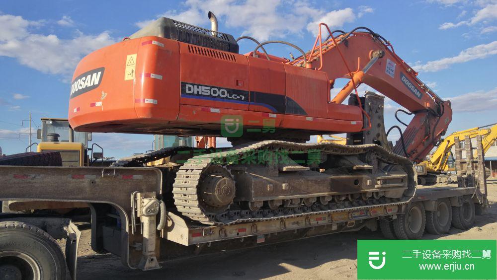 新疆出售二手斗山DH500LC-7挖掘機