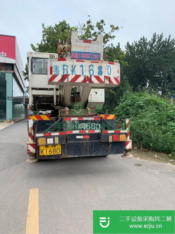 山東出售二手京城重工12噸吊車