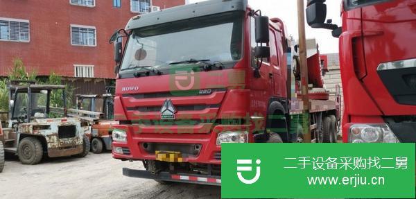 福建出售二手程力120噸折臂隨車吊