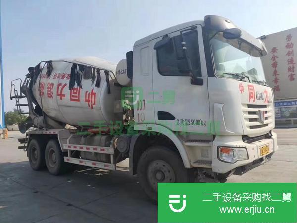 湖北出售二手14方國(guó)五排放攪拌車