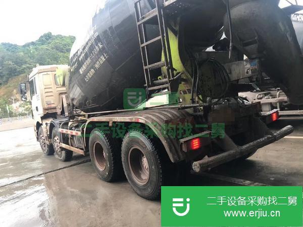 廣西出售二手德龍輕量化10方攪拌車