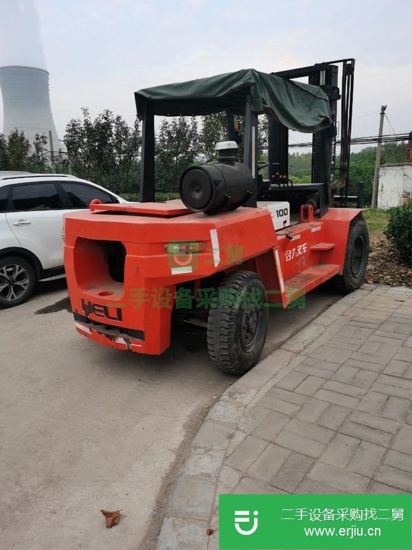河南出售二手合力10噸叉車
