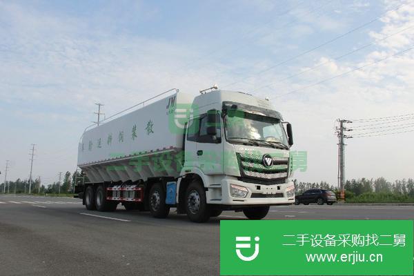 河北出售二手歐曼散裝飼料運輸車
