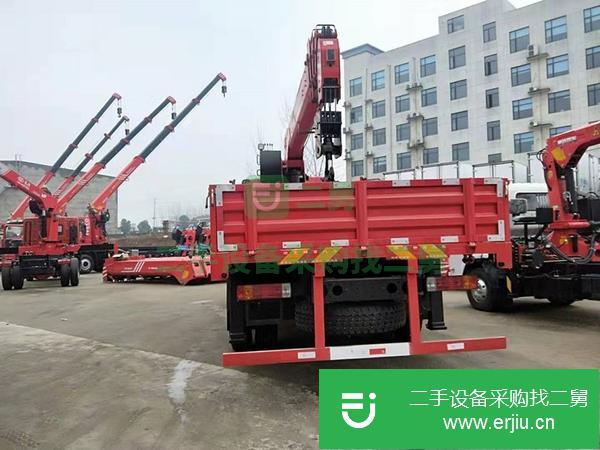 山東出售二手單橋三一8噸隨車吊