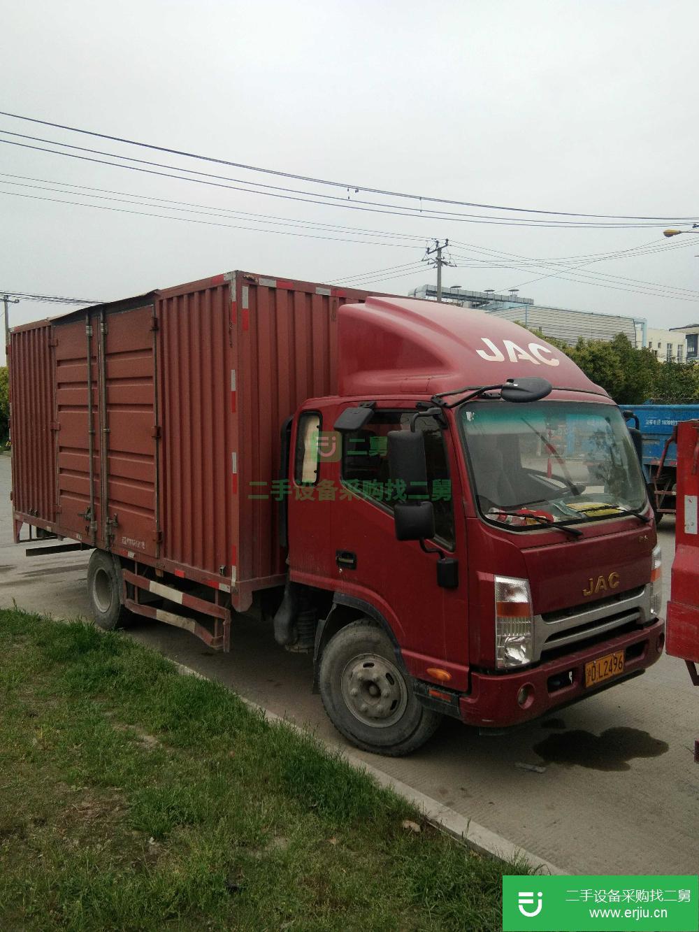 上海出售二手江淮箱式貨車