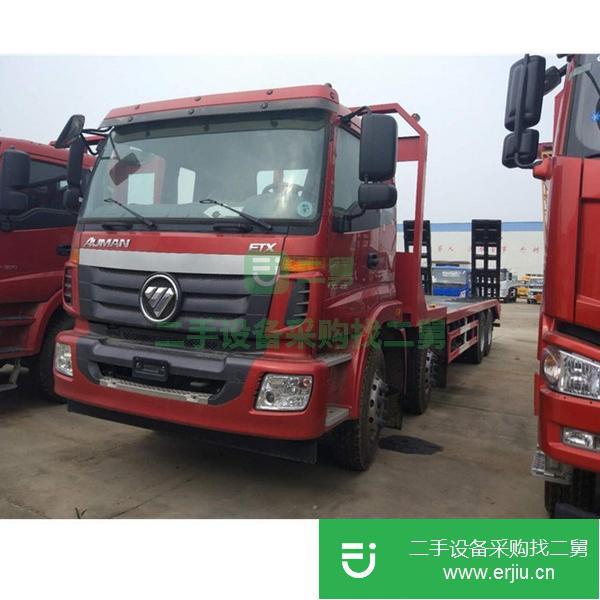 江西出售二手歐曼前四后八平板運輸車
