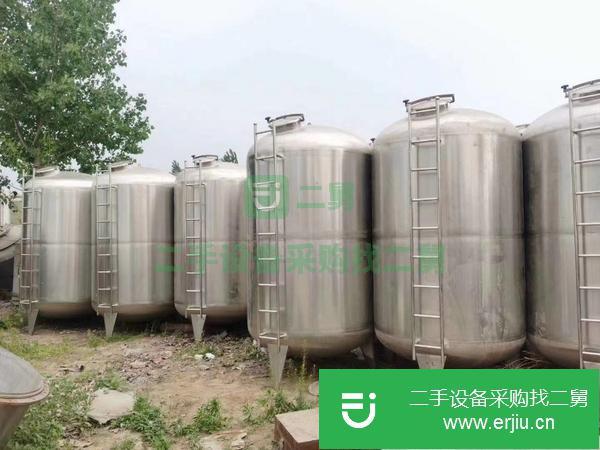 山東出售二手不銹鋼儲罐