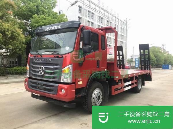 陜西出售二手大運平板運輸車