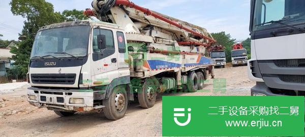 湖南出售二手中聯52米泵車手續齊全