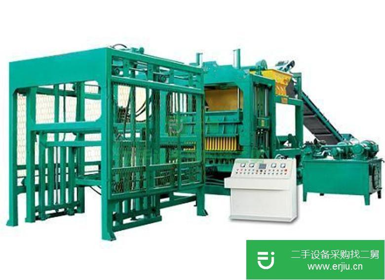 河南出售二手QTY10-15型液壓全自動砌塊成型機