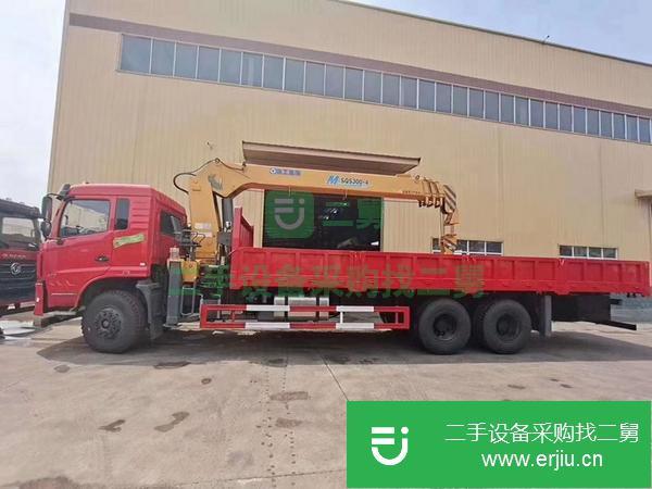 湖北出售二手后八輪徐工12噸隨車吊