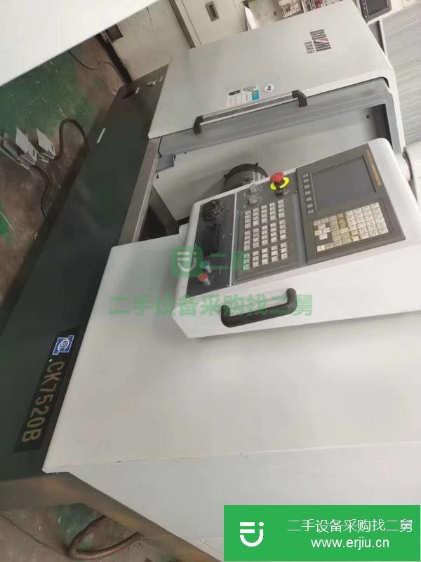 江蘇出售二手寶雞CK7520B數(shù)控斜軌車床