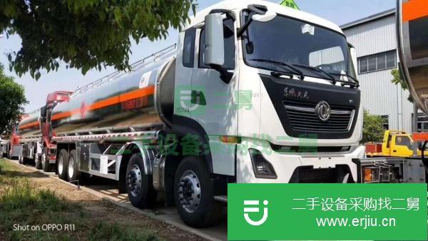 天津出售二手東風(fēng)天龍前四后八鋁合金加油車