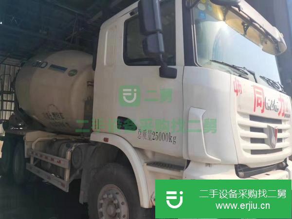 湖北出售二手14方國(guó)五排放攪拌車