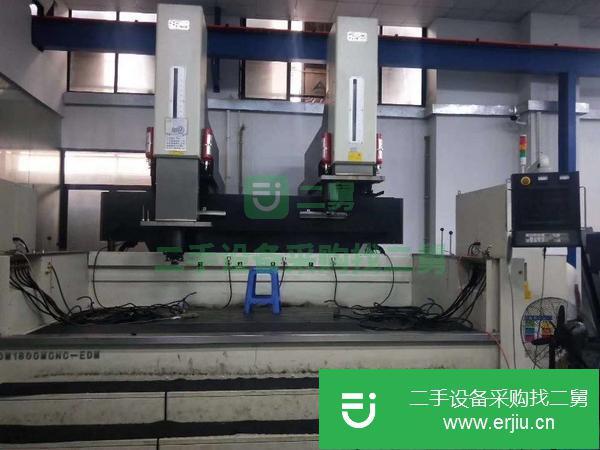 廣東出售二手迪蒙斯巴克DM1800M數控雙頭電火花機