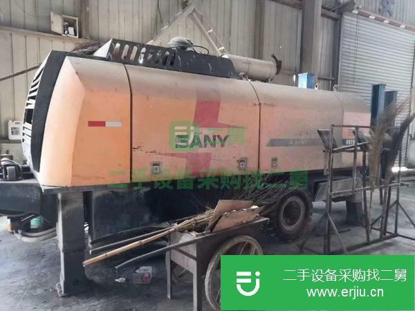 福建出售三一超高壓電拖泵  雙道依茨186發動機