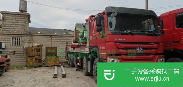 福建出售二手程力120噸折臂隨車吊