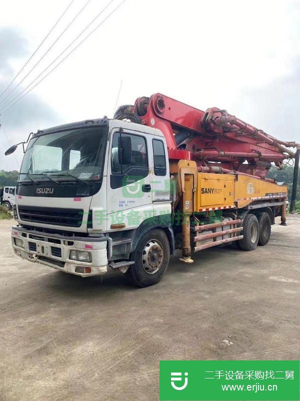 浙江出售二手三一40米泵車,車況不錯