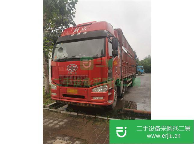 江蘇出售二手一汽解放J6P倉欄式貨車