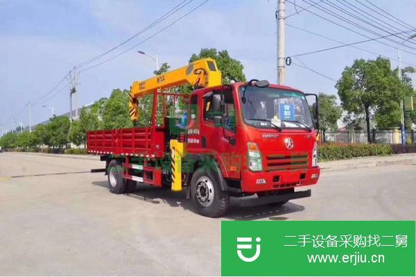 貴州出售二手大運五噸130馬力隨車吊
