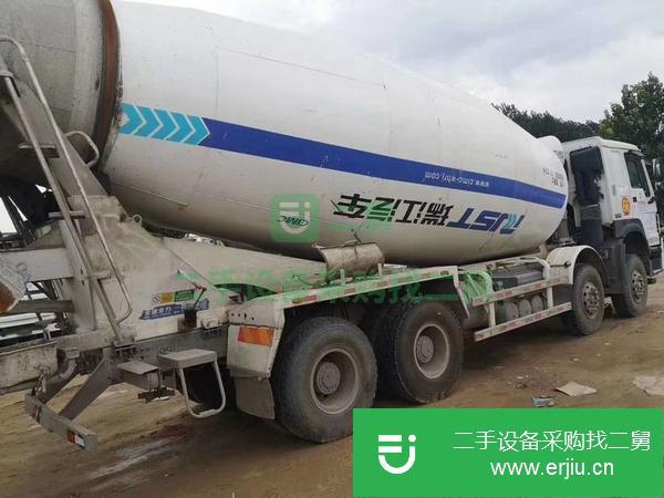 黑龍江出售二手國五大20立方攪拌車