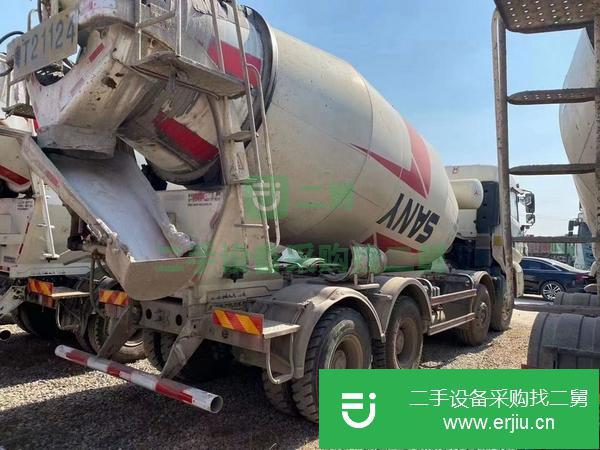 山東出售二手三一國五輕量化攪拌車
