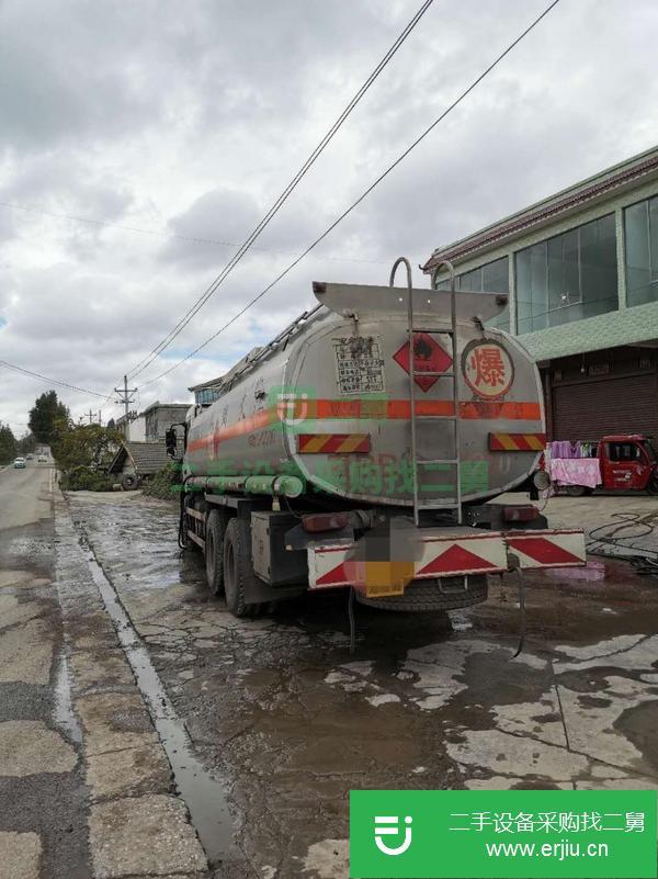貴州出售二手后八輪油罐車