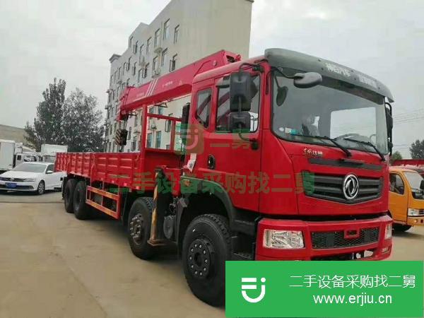 新疆出售二手前四后八三一14噸隨車吊