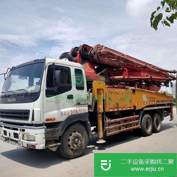 湖南出售二手三一43米泵車整車原版手續齊全